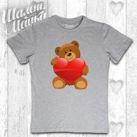 Прикольные футболки: Ведмедик 9